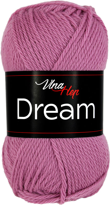 VLNA-HEP Dream - 125 m / 50 g 2. barva: švestková světlejší, 4. číslo barvy: 6413