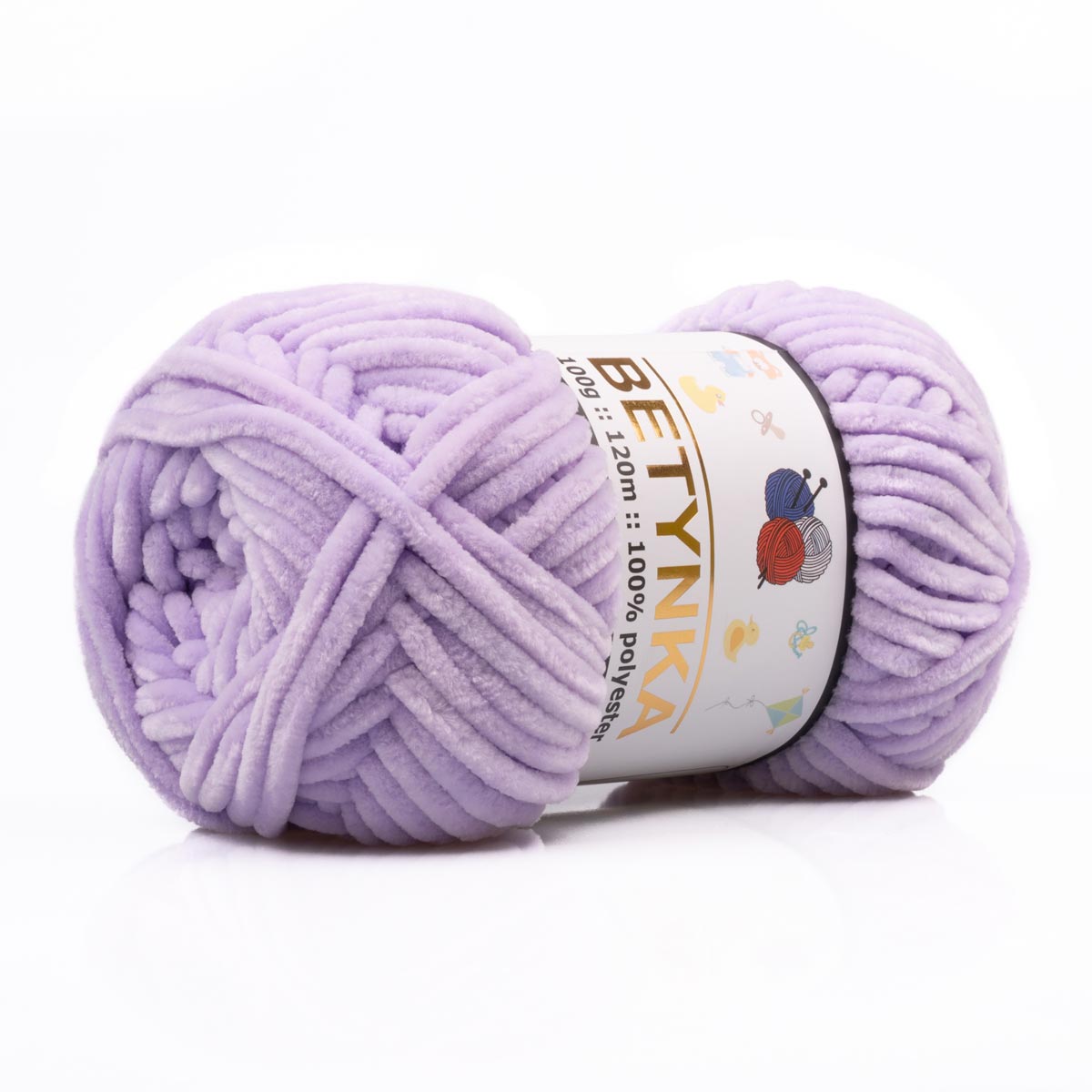 Betynka - 120 m / 100 g 2. barva: levandulová, 4. číslo barvy: 305