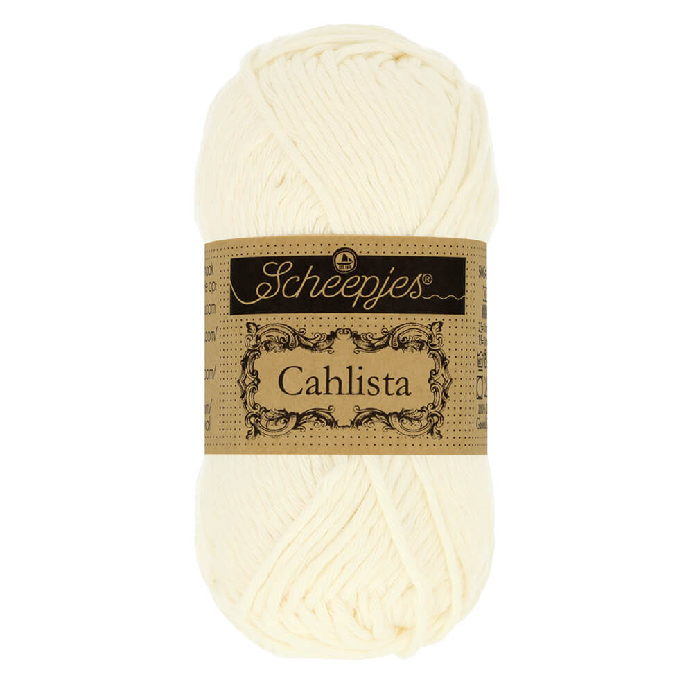 SCHEEPJES Cahlista - 85 m / 50 g 2. barva: smetanová ( krémová ), 4. číslo barvy: 130
