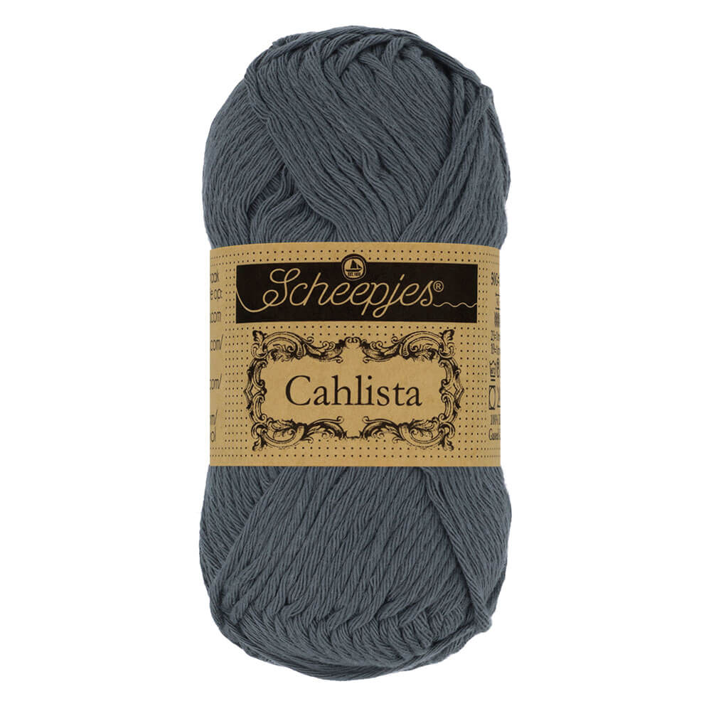 SCHEEPJES Cahlista - 85 m / 50 g 2. barva: antracitová, 4. číslo barvy: 393