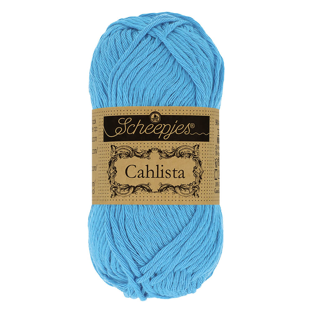 SCHEEPJES Cahlista - 85 m / 50 g 2. barva: azurová, 4. číslo barvy: 384