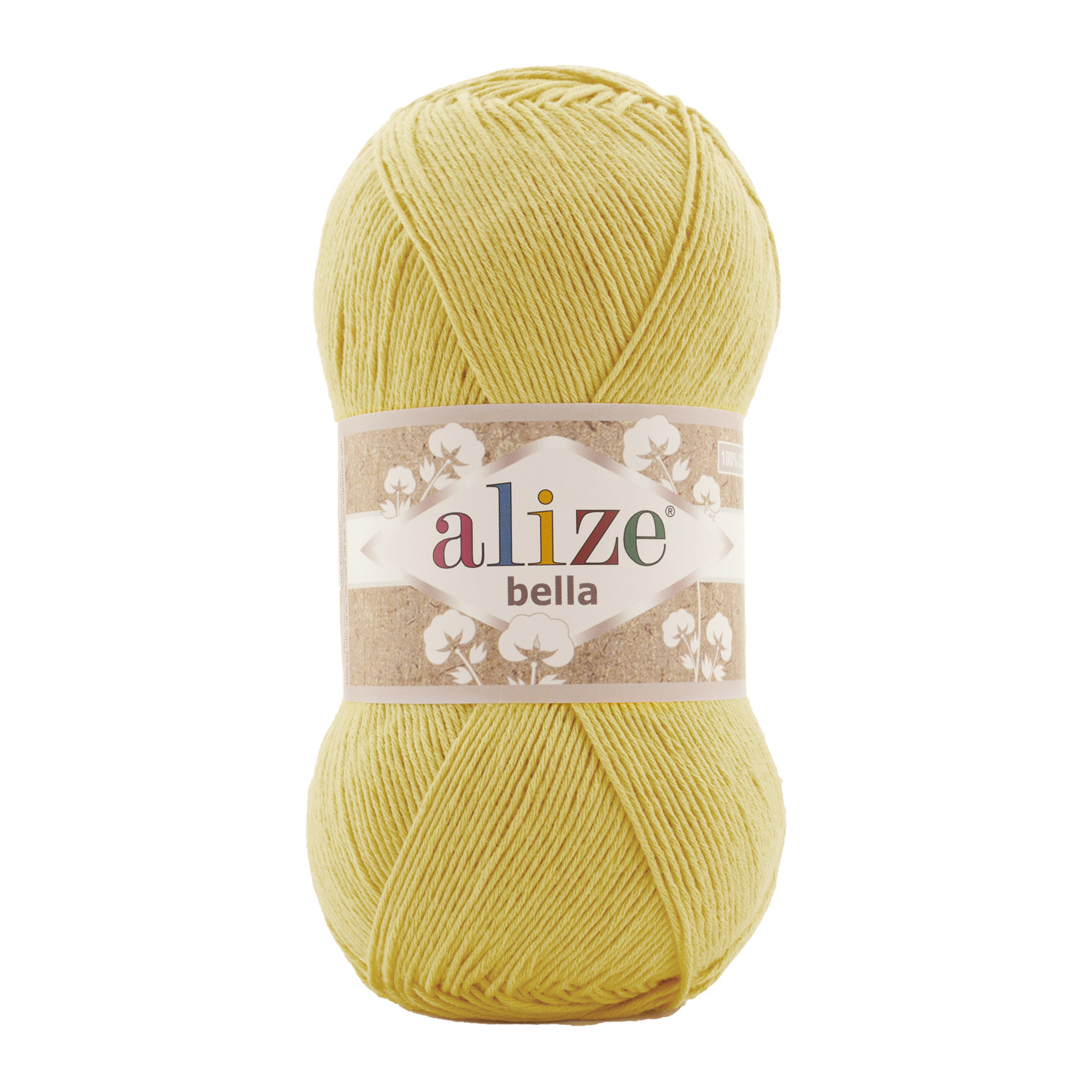 ALIZE Bella - 360 m / 100 g 2. barva: žlutá světlejší, 4. číslo barvy: 110