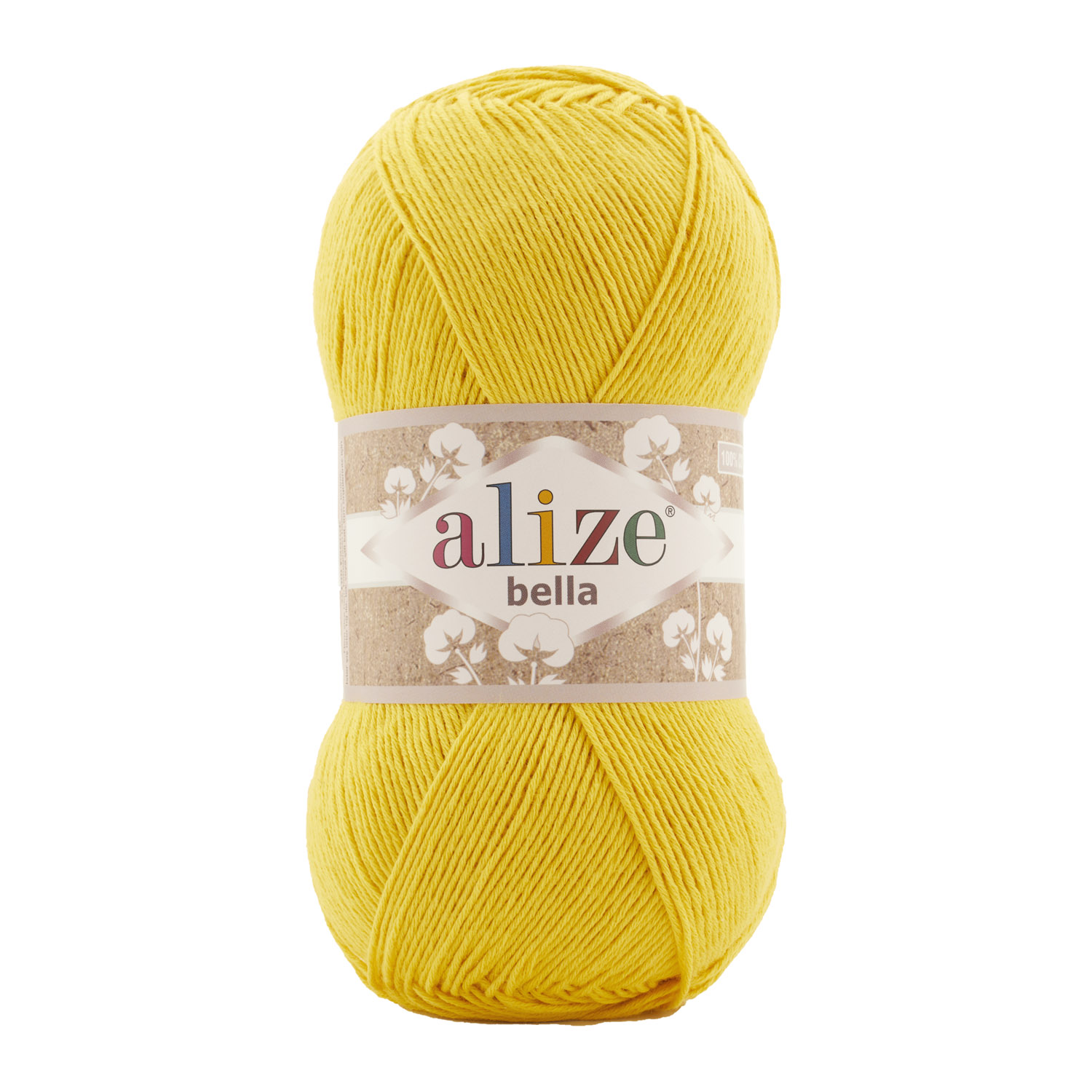 ALIZE Bella - 360 m / 100 g 2. barva: žloutková, 4. číslo barvy: 488