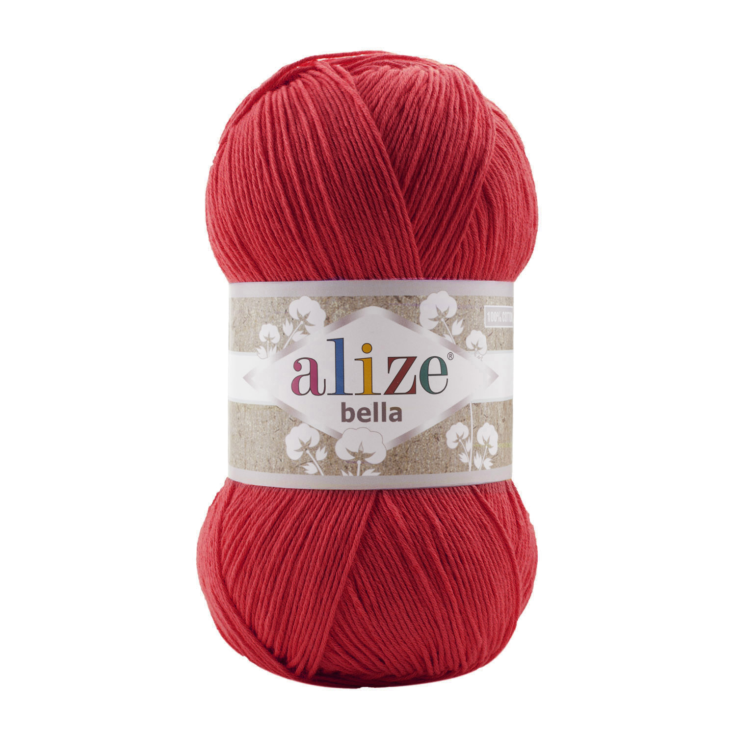 ALIZE Bella - 360 m / 100 g 2. barva: červená, 4. číslo barvy: 56