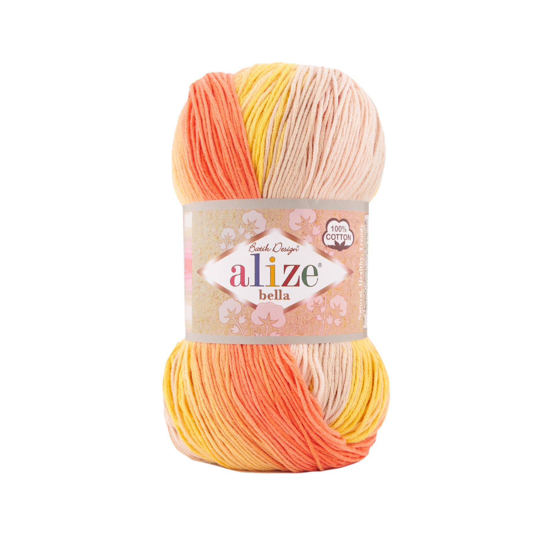 ALIZE Bella Batik - 360 m / 100 g 4. číslo barvy: 7687