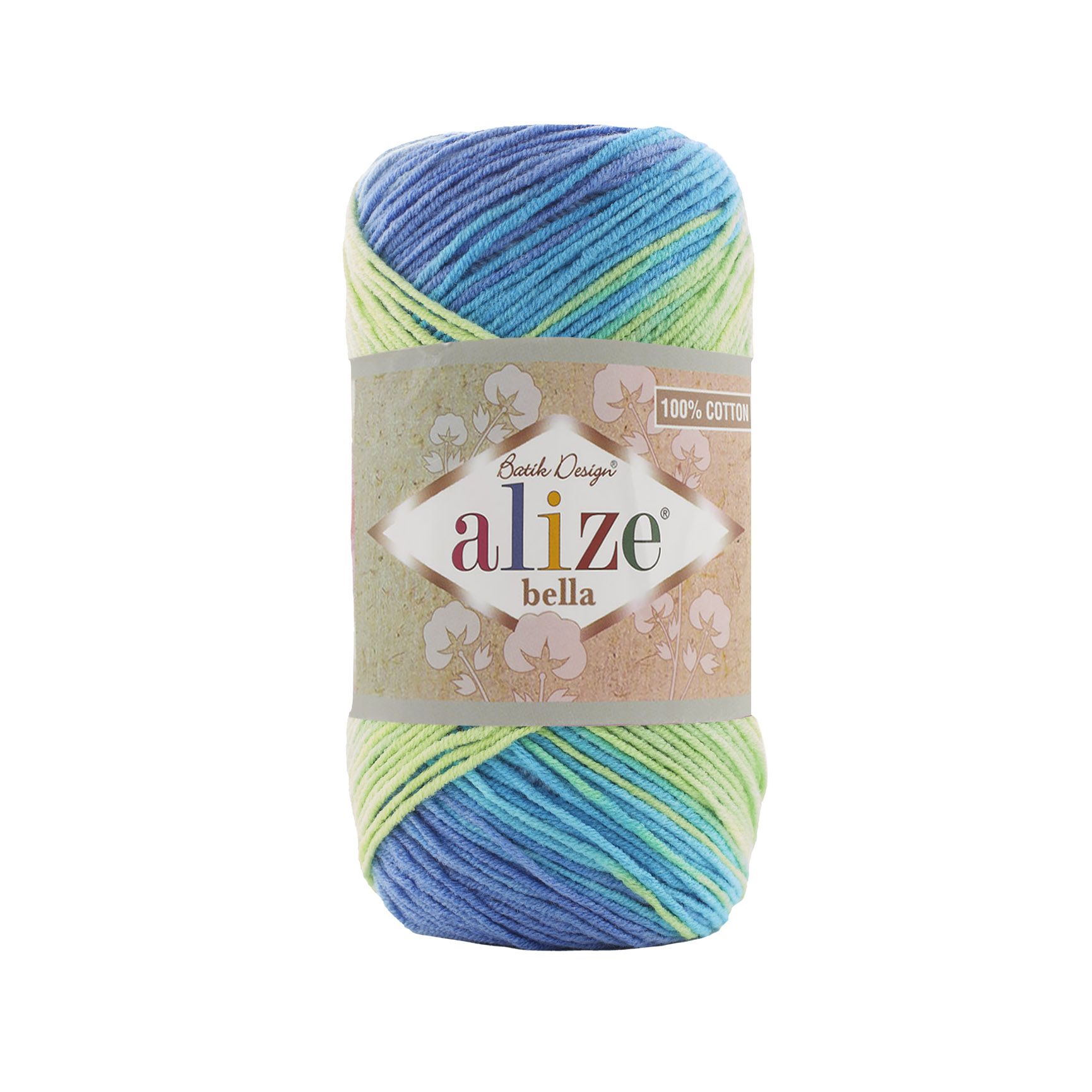ALIZE Bella Batik - 360 m / 100 g 4. číslo barvy: 4146