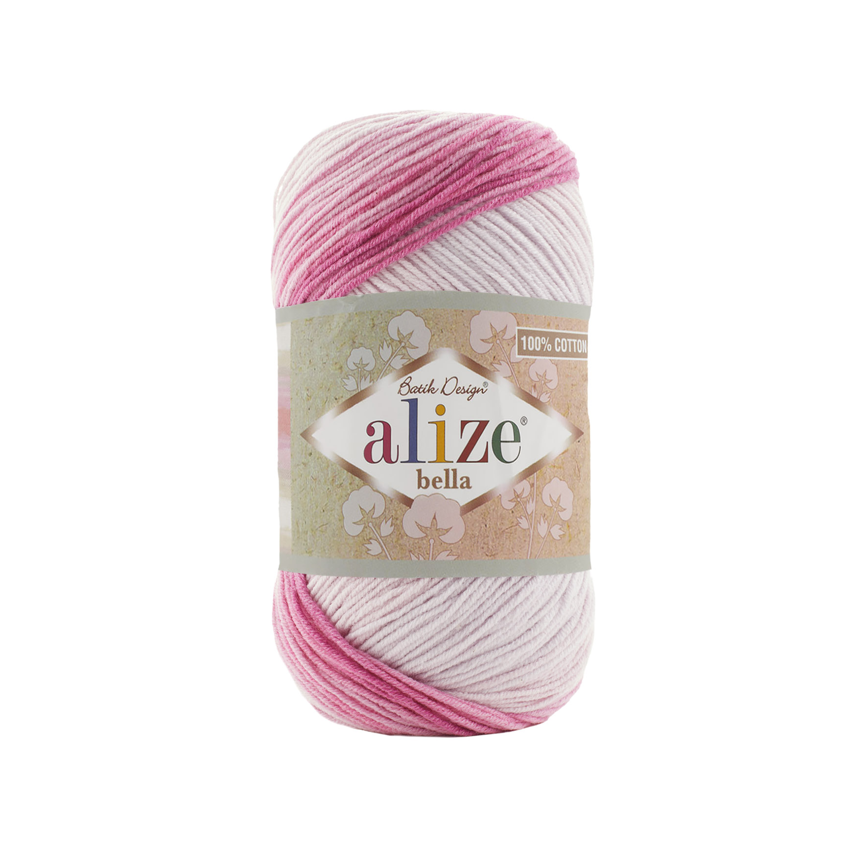 ALIZE Bella Batik - 360 m / 100 g 4. číslo barvy: 3302
