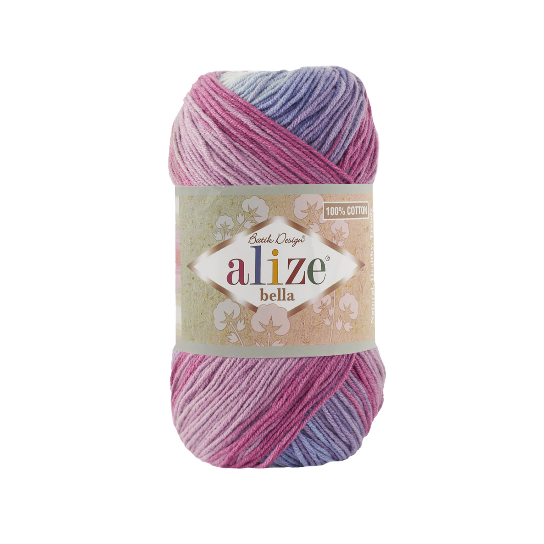 ALIZE Bella Batik - 360 m / 100 g 4. číslo barvy: 3686