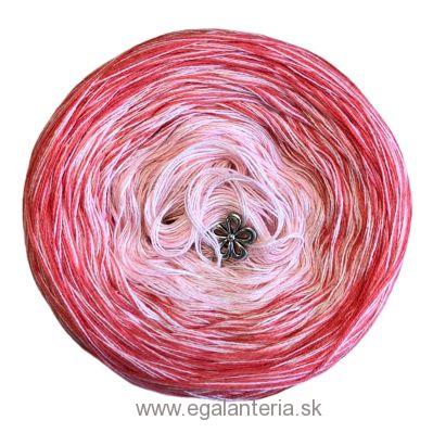 eGALANTERIA Cherubínka Unikát - 1000 m / 200 g 2. barva: Peach