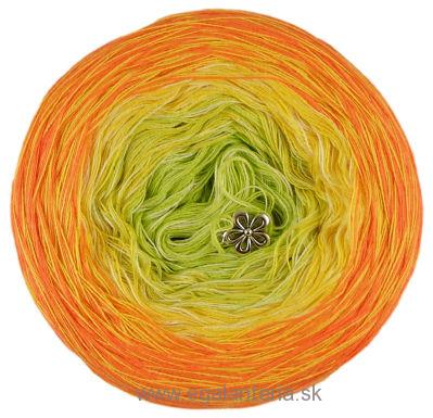 eGALANTERIA Cherubínka Unikát - 1000 m / 200 g 2. barva: Neon