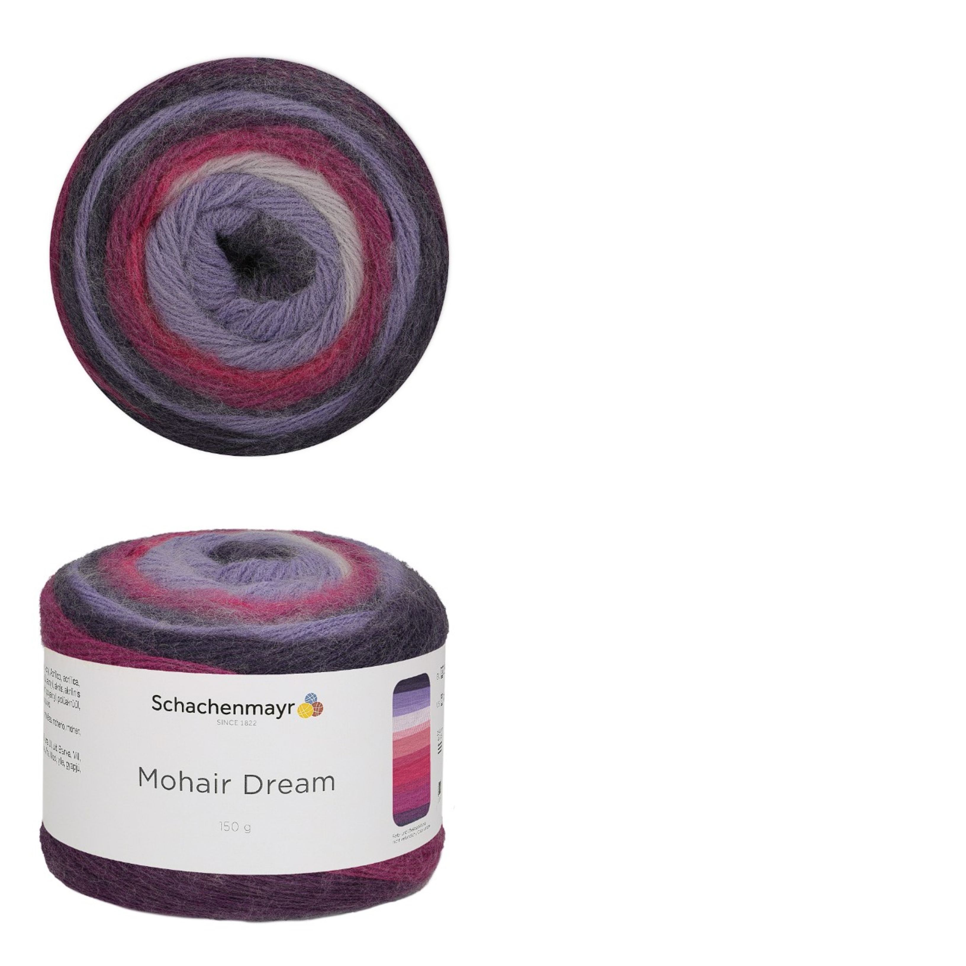SCHACHENMAYR Mohair Dream - 810 m / 150 g 4. číslo barvy: 87