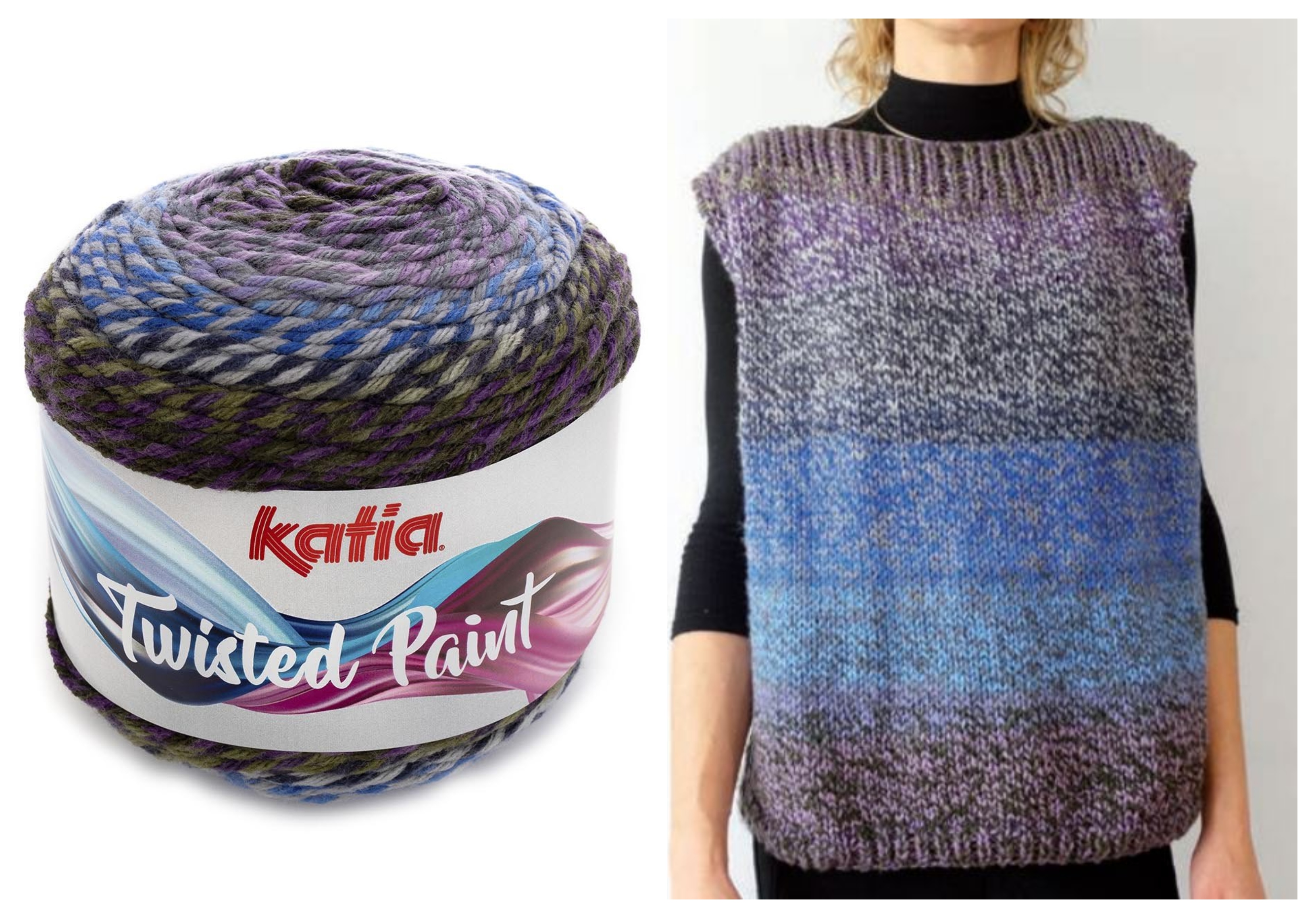 KATIA Twisted Paint - 240 m / 150 g 4. číslo barvy: 151