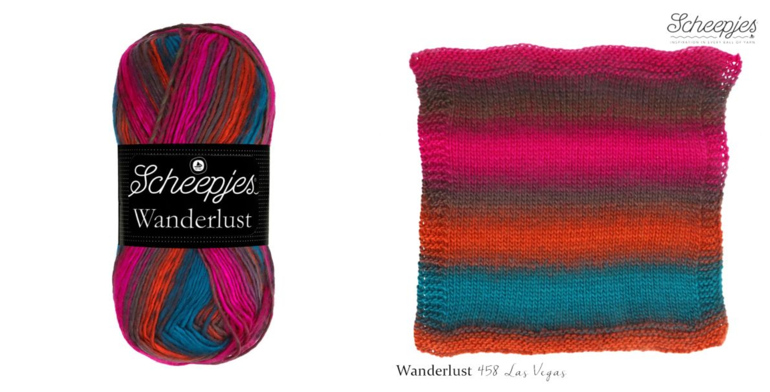 SCHEEPJES Wanderlust - 232 m / 100 g 4. číslo barvy: 458