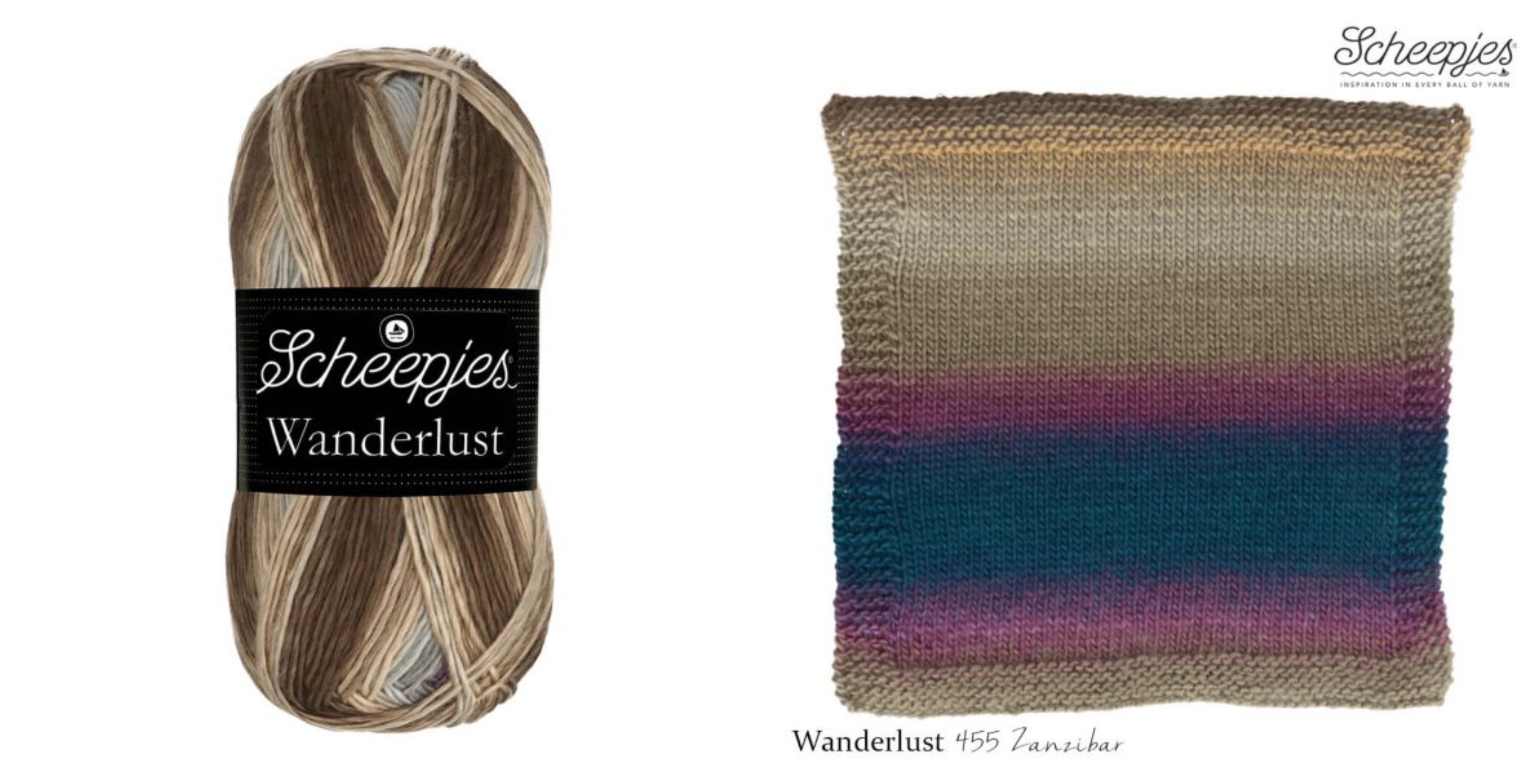 SCHEEPJES Wanderlust - 232 m / 100 g 4. číslo barvy: 455