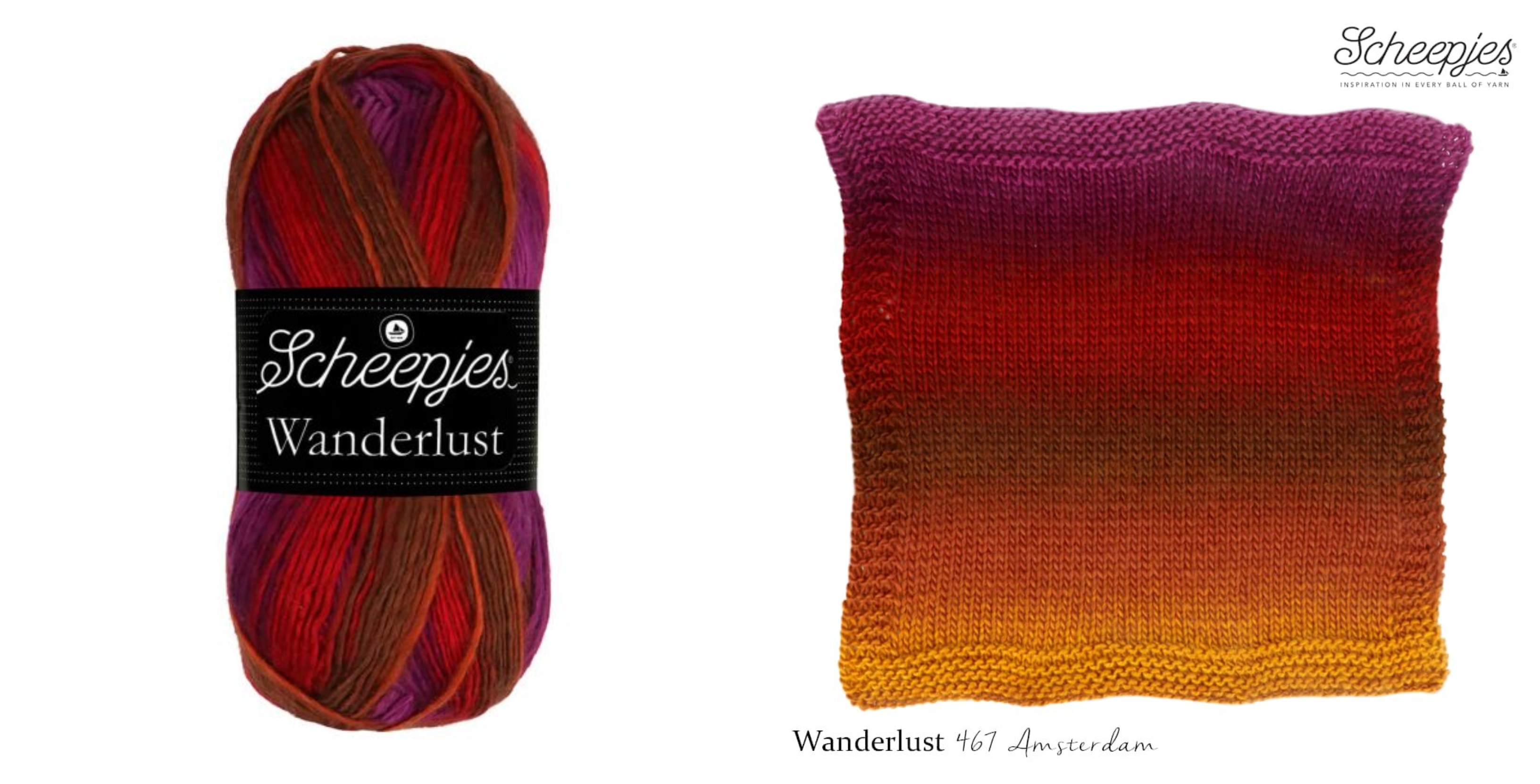 SCHEEPJES Wanderlust - 232 m / 100 g 4. číslo barvy: 467