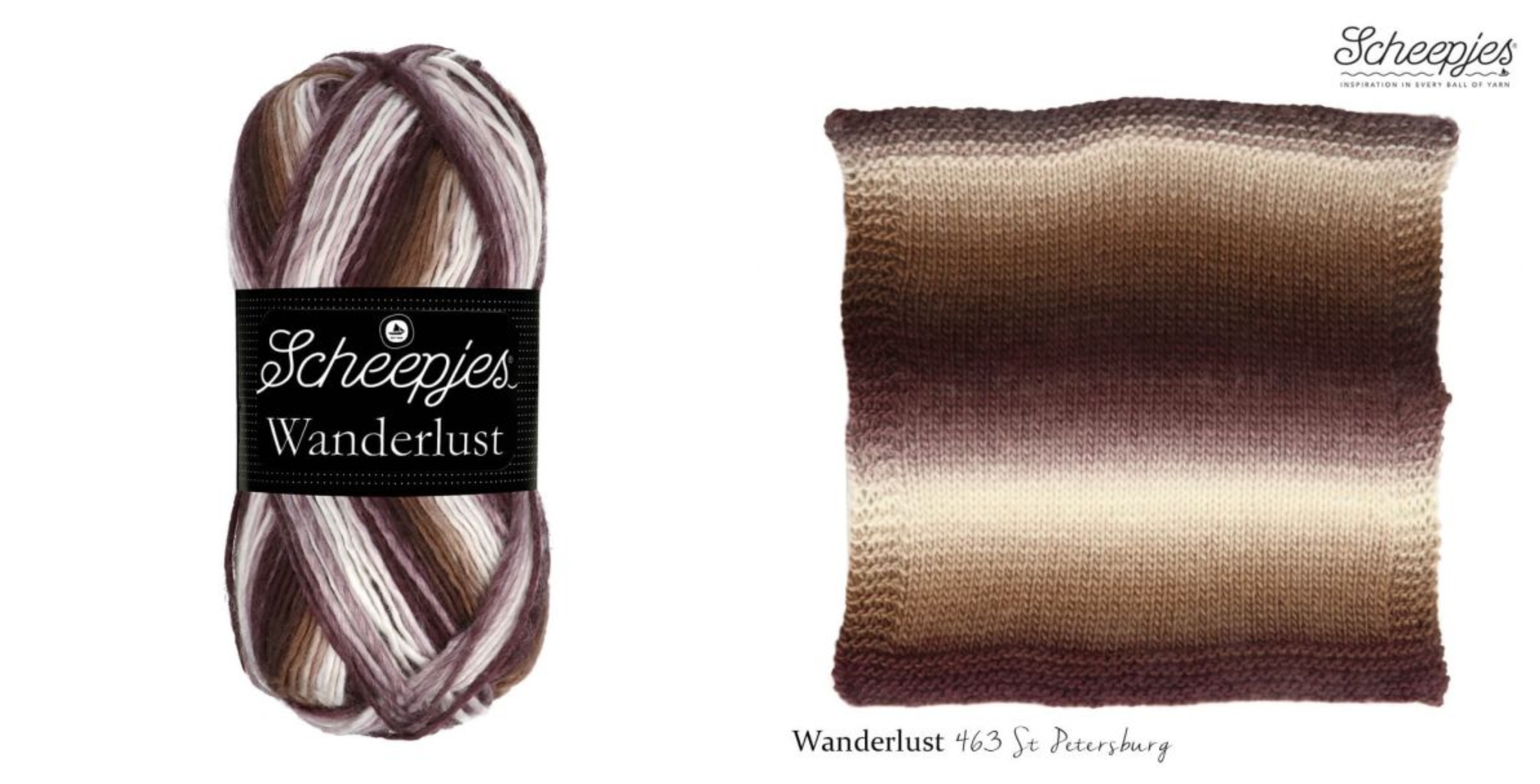SCHEEPJES Wanderlust - 232 m / 100 g 4. číslo barvy: 463