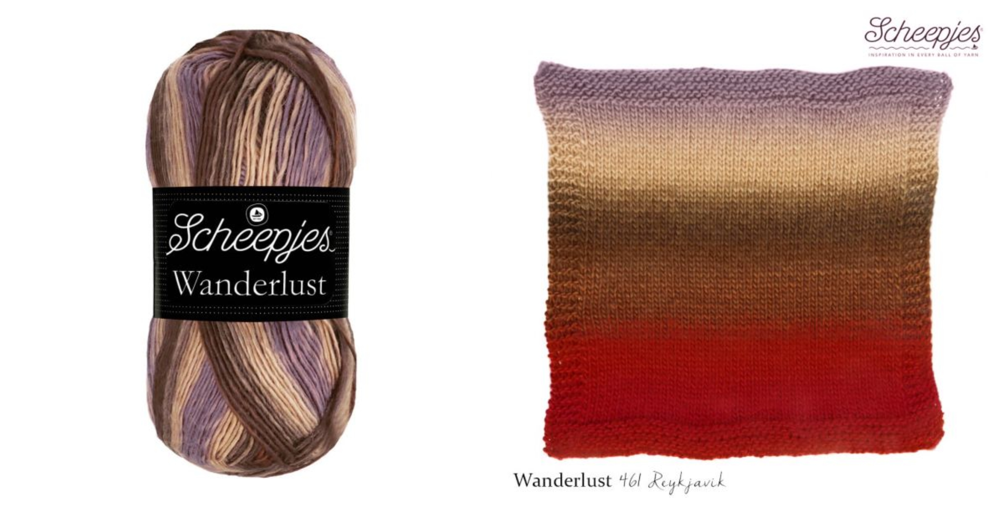 SCHEEPJES Wanderlust - 232 m / 100 g 4. číslo barvy: 461