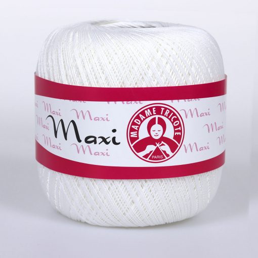 MADAME TRICOTE PARIS Maxi - 565 m / 100 g 2. barva: slonová kost, 4. číslo barvy: 0003