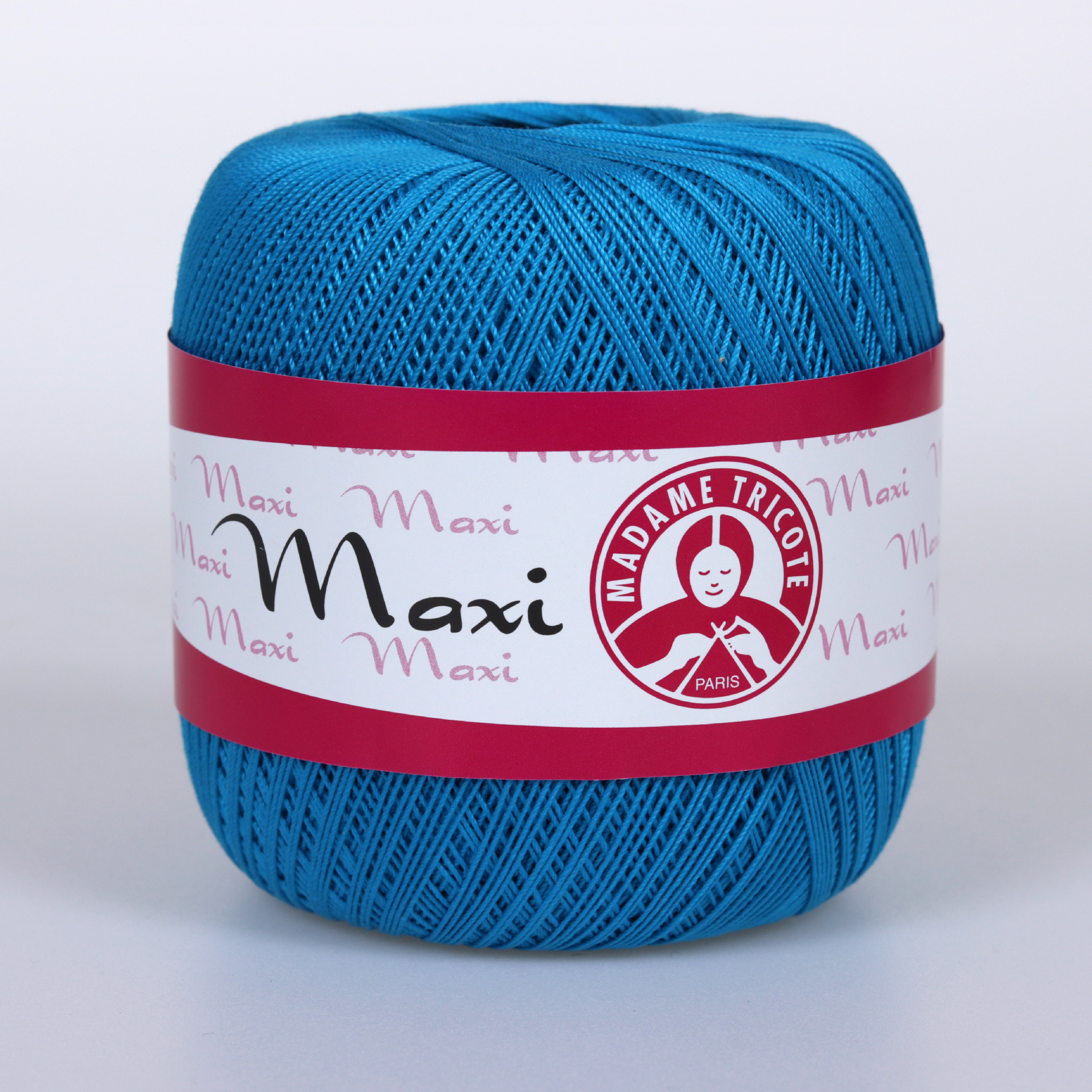 MADAME TRICOTE PARIS Maxi - 565 m / 100 g 2. barva: tyrkysová tmavší, 4. číslo barvy: 5519