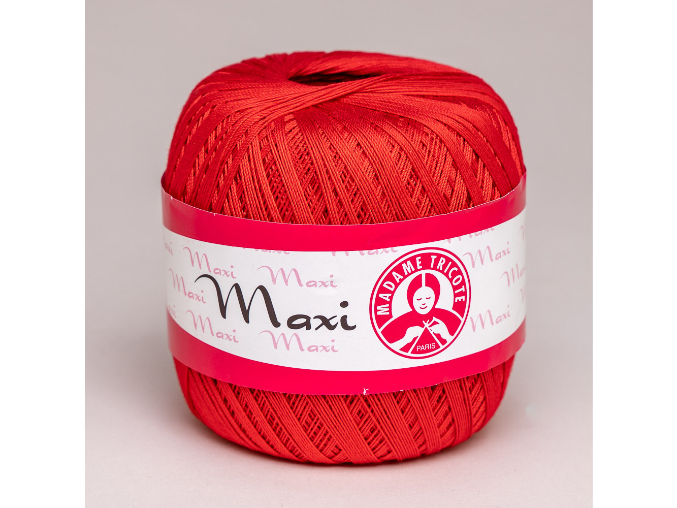 MADAME TRICOTE PARIS Maxi - 565 m / 100 g 2. barva: červená, 4. číslo barvy: 6328
