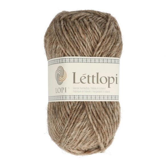LOPI Léttlopi - 100 m / 50 g 2. barva: hnědá melange, 4. číslo barvy: 85