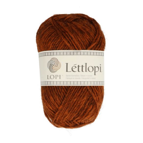 LOPI Léttlopi - 100 m / 50 g 2. barva: pálená umbra, 4. číslo barvy: 9427