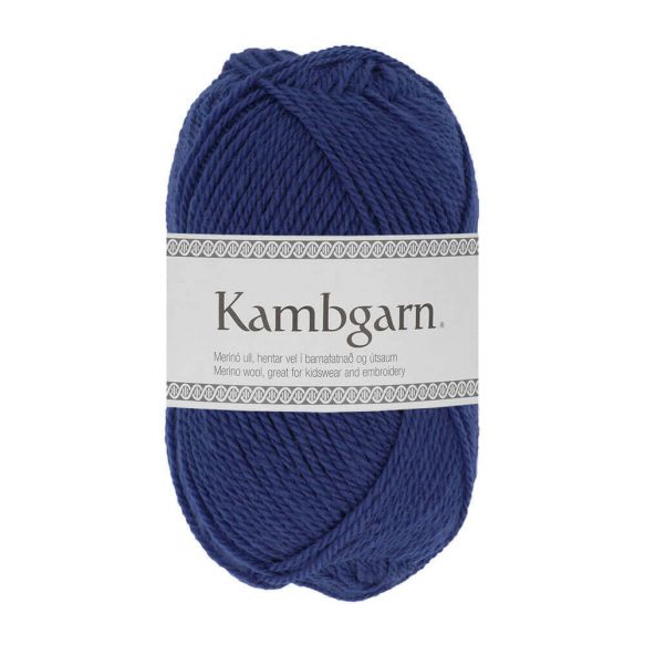 LOPI Kambgarn - 150 m / 50 g 2. barva: královská, 4. číslo barvy: 1213
