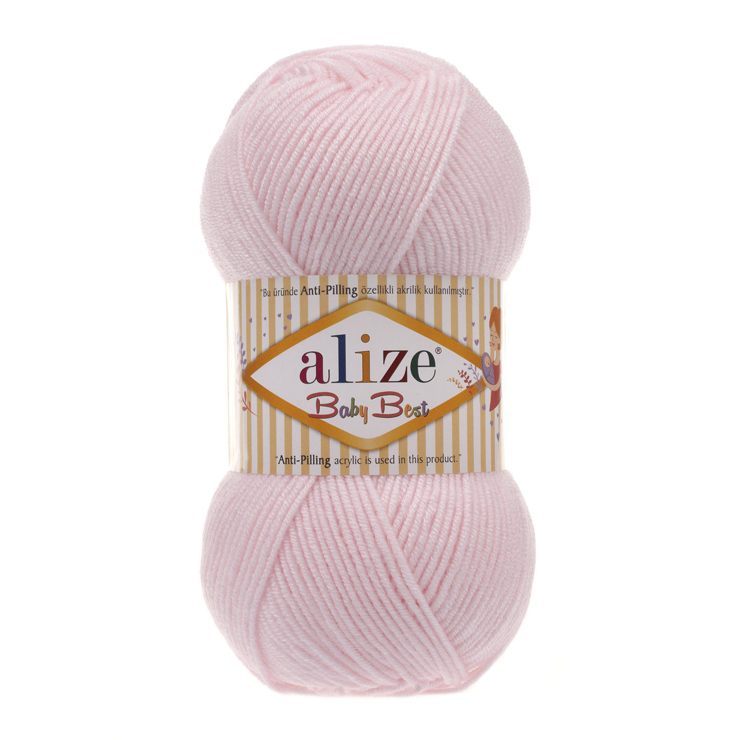 ALIZE Baby Best - 240 m / 100 g 4. číslo barvy: 184