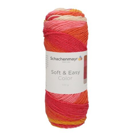 SCHACHENMAYR Soft & Easy Color - 235 m / 100 g 4. číslo barvy: 95