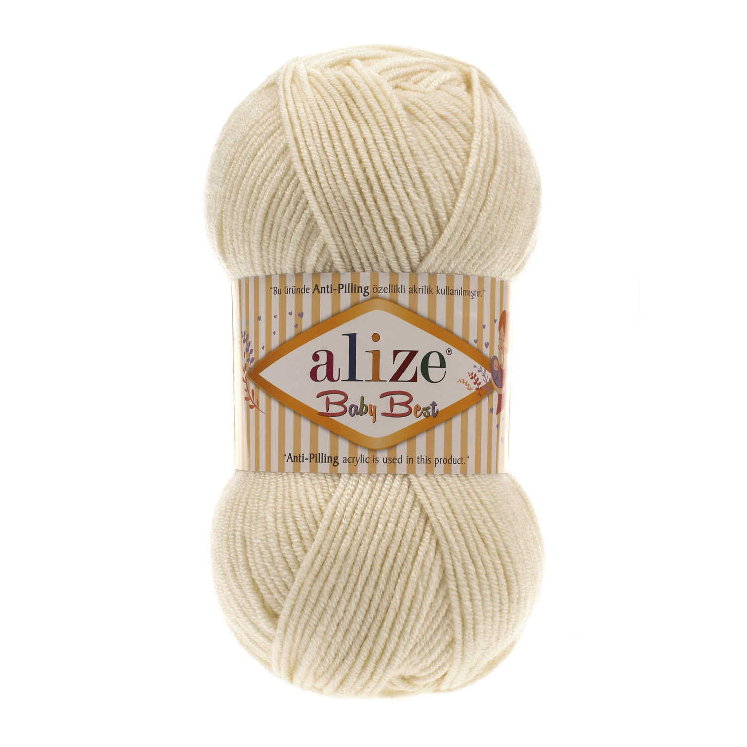 ALIZE Baby Best - 240 m / 100 g 4. číslo barvy: 01