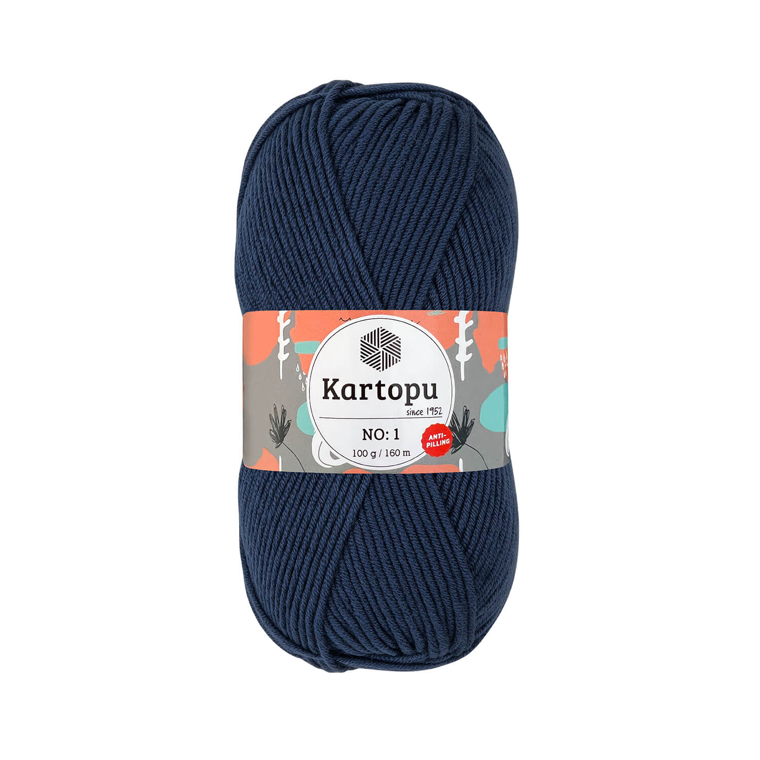 KARTOPU NO: 1 - 160 m / 100 g 2. barva: námořnická, 4. číslo barvy: 1533