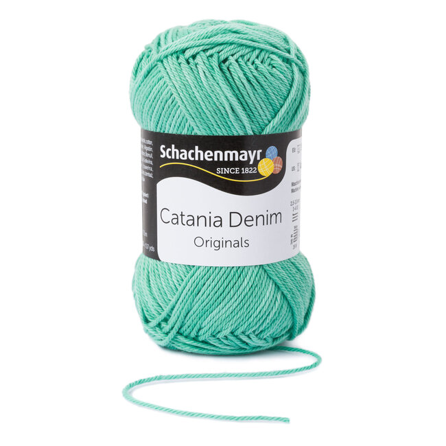 SCHACHENMAYR Catania Denim - 125 m / 50 g 2. barva: jadeitová, 4. číslo barvy: 170