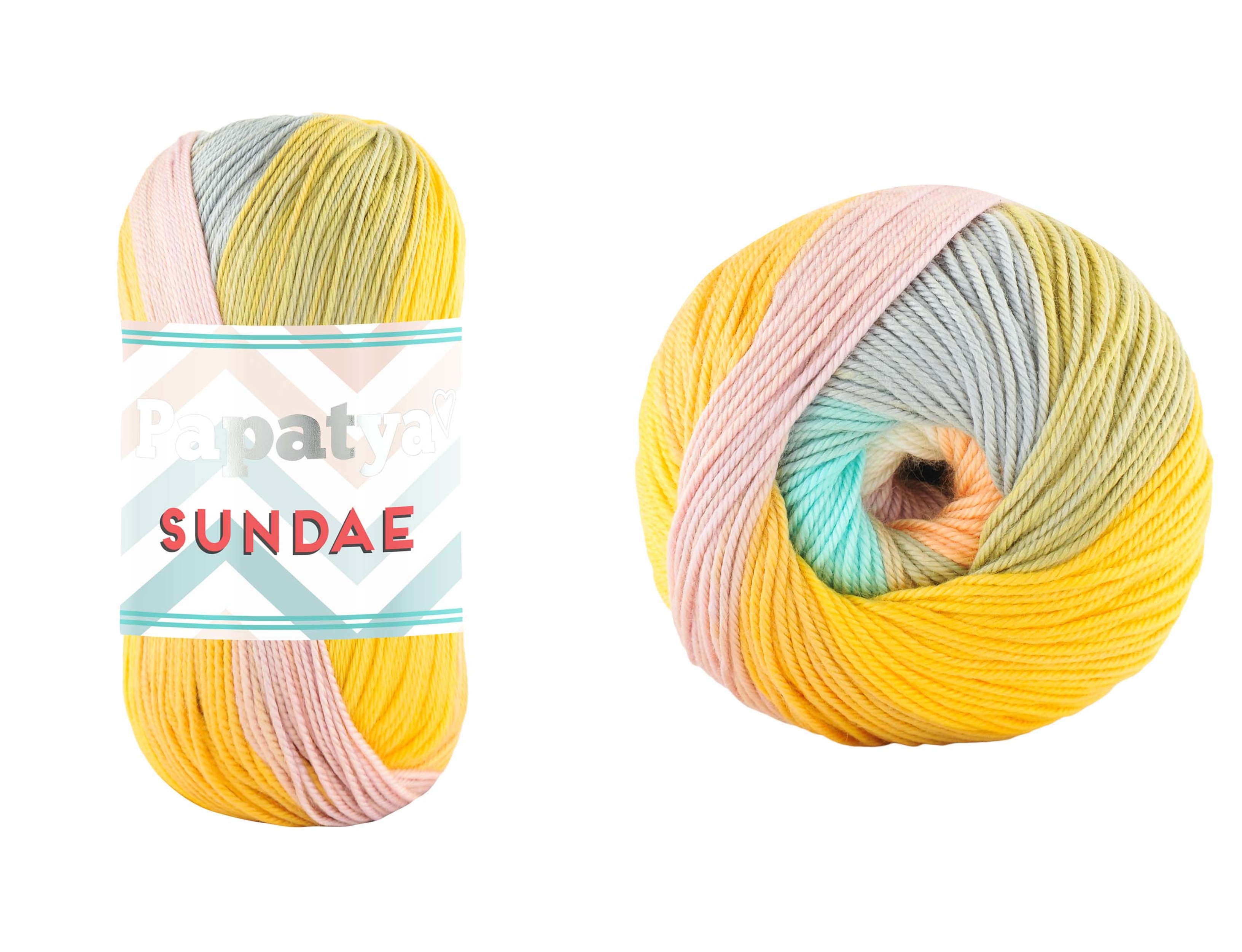 PAPATYA Sundae - 320 m / 100 g 4. číslo barvy: 04