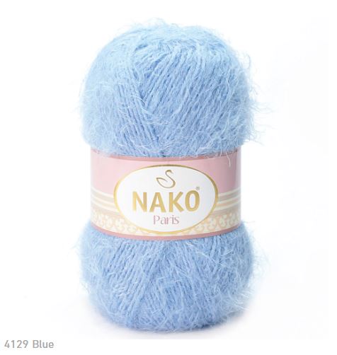 NAKO Paris - 245 m / 100 g 4. číslo barvy: 4129