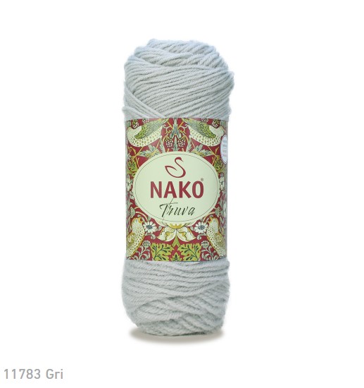 NAKO Truva - 212 m / 100 g 2. barva: šedá, 4. číslo barvy: 11783