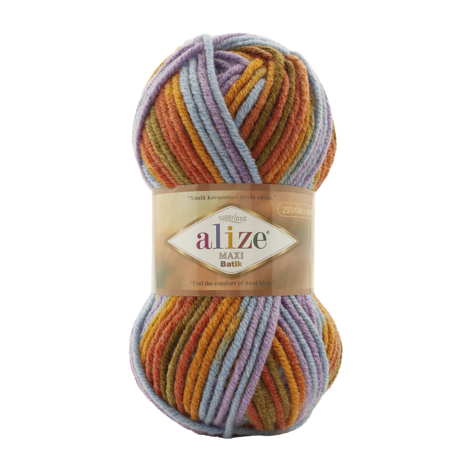 ALIZE Superlana Maxi Batik - 100 m / 100 g 4. číslo barvy: 7794