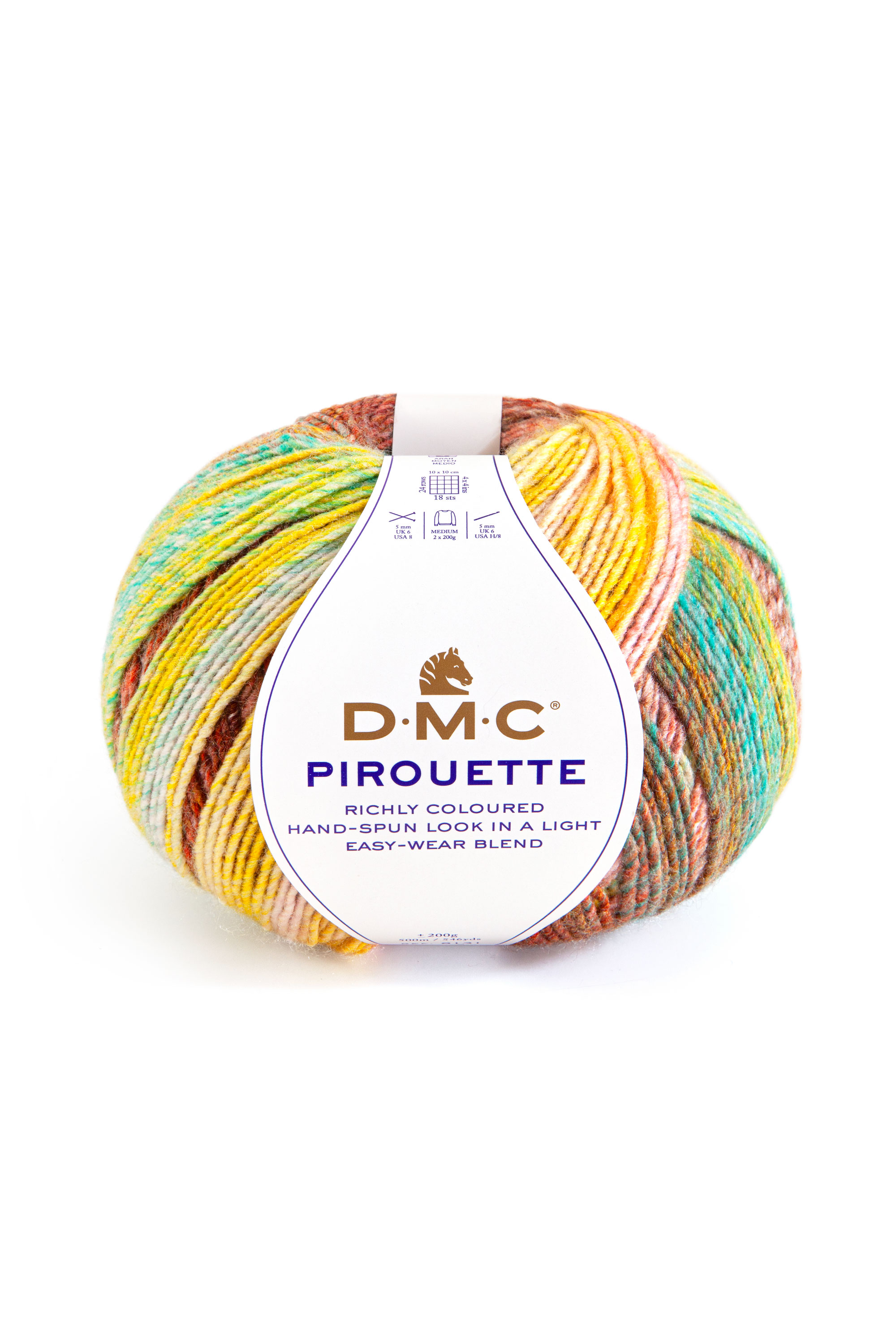DMC Pirouette - 500 m / 200 g 4. číslo barvy: 695