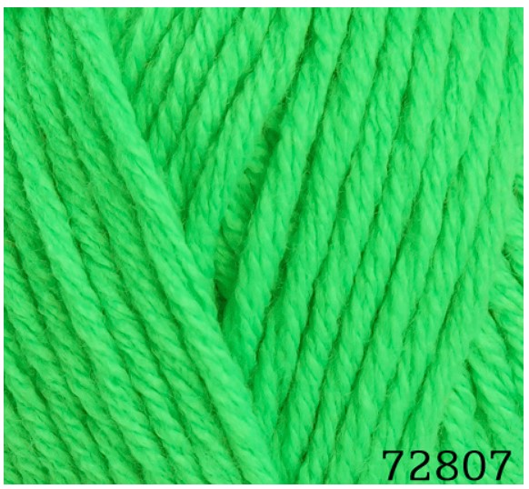 HIMALAYA Everyday Big Neon - 80 m / 100 g 2. barva: zelená neonová ( elektrická ), 4. číslo barvy: 72807