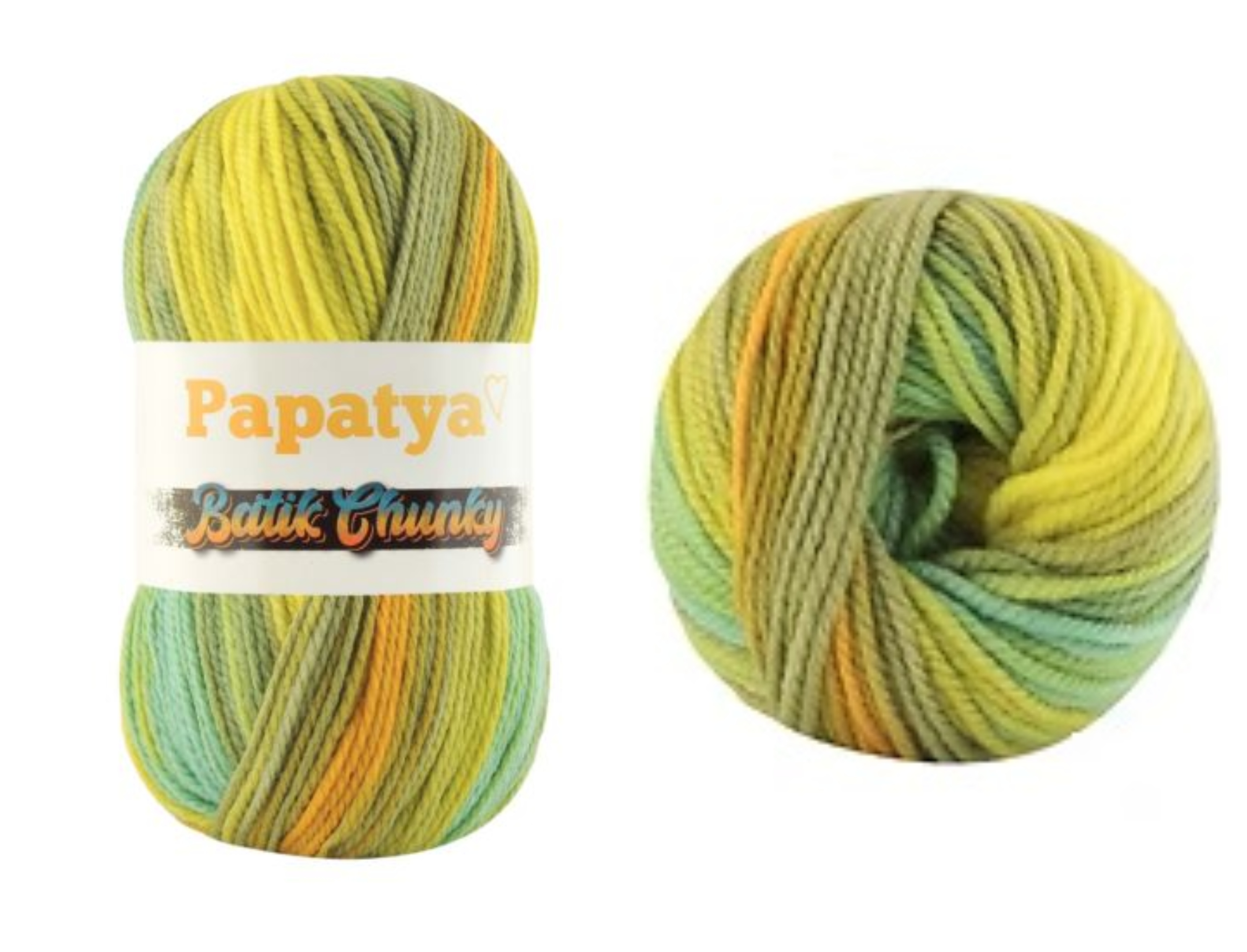 Papatya Batik Chunky - 185 m / 100 g 4. číslo barvy: 105