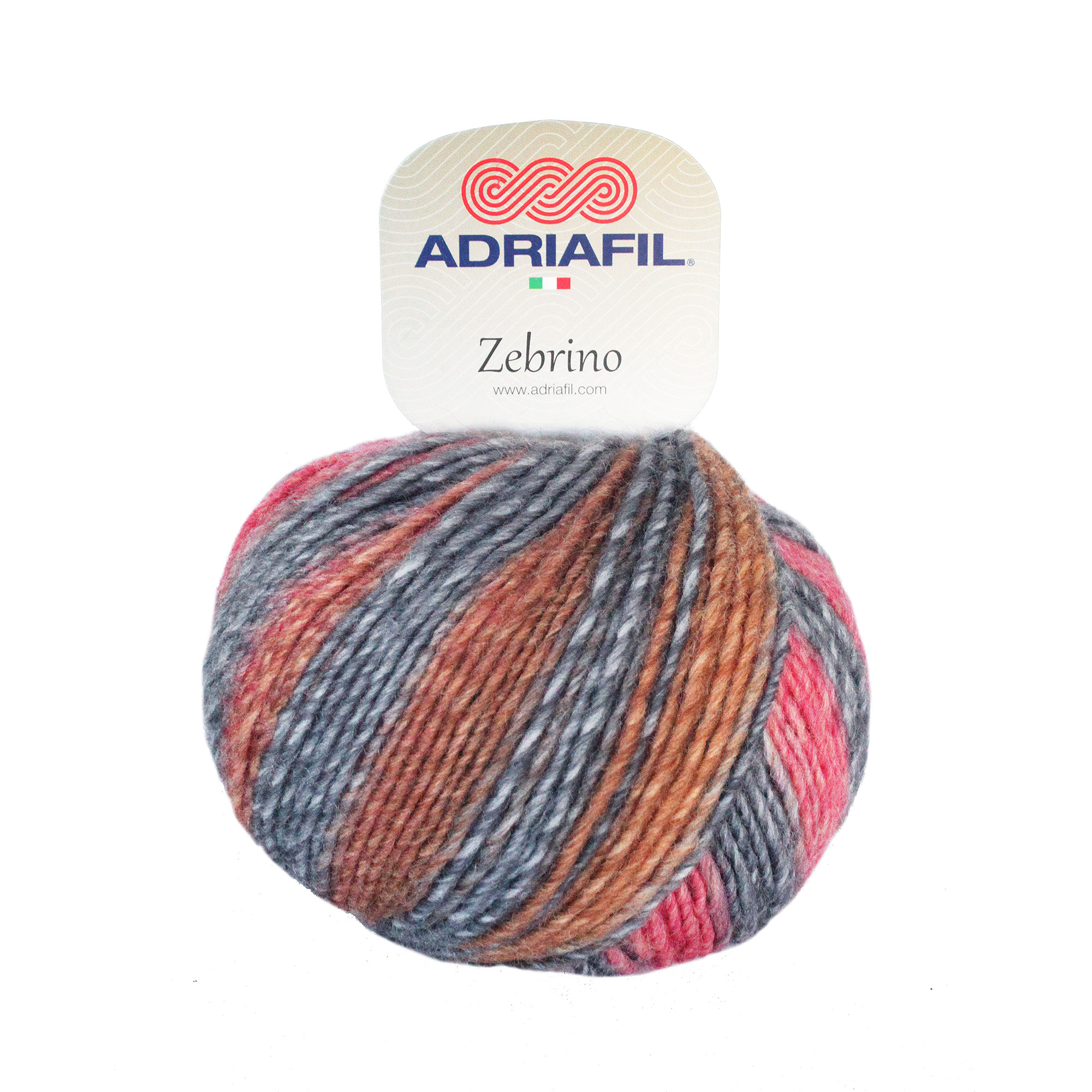 ADRIAFIL Zebrino - 125 m / 50 g 4. číslo barvy: 74