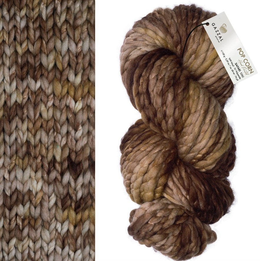 GAZZAL Popcorn - 68 m / 150 g 2. barva: x, 4. číslo barvy: 5262