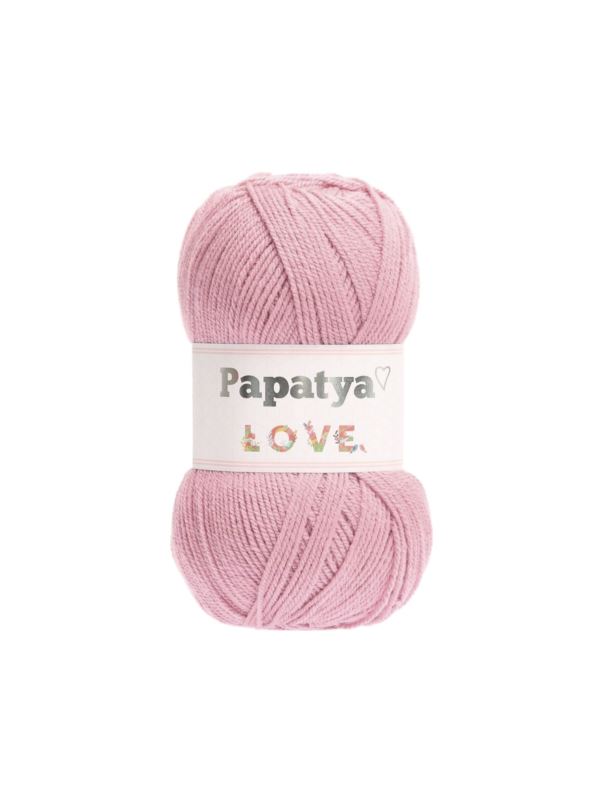 Papatya Love - 360 m / 100 g 2. barva: starorůžová, 4. číslo barvy: 4120