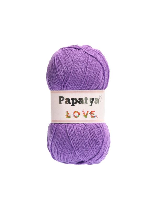 Papatya Love - 360 m / 100 g 2. barva: ametystová, 4. číslo barvy: 4550