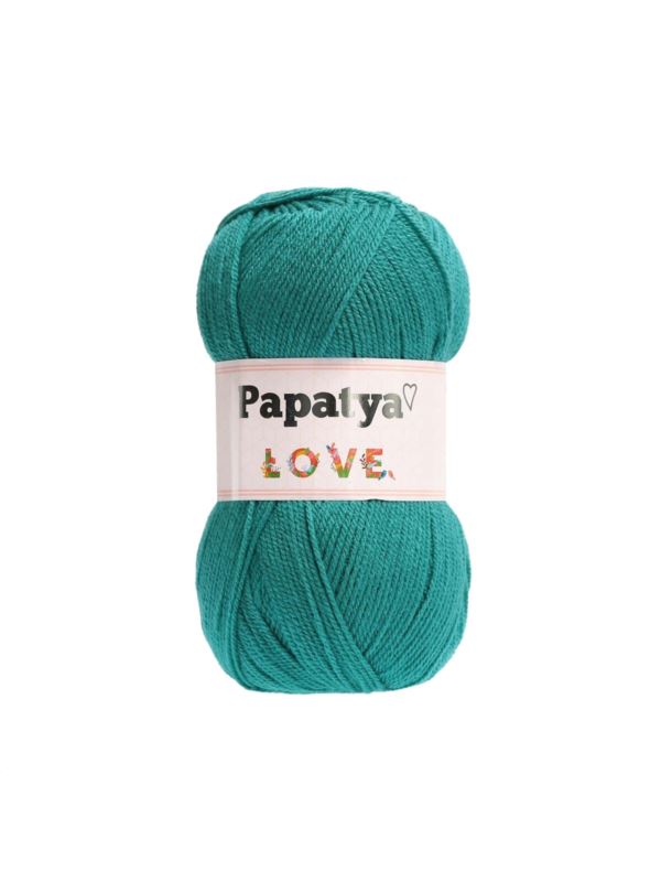 Papatya Love - 360 m / 100 g 2. barva: kachní modrá, 4. číslo barvy: 6550