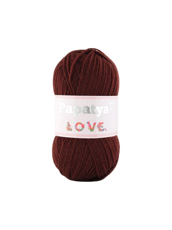 Papatya Love - 360 m / 100 g 2. barva: bordó, 4. číslo barvy: 3280