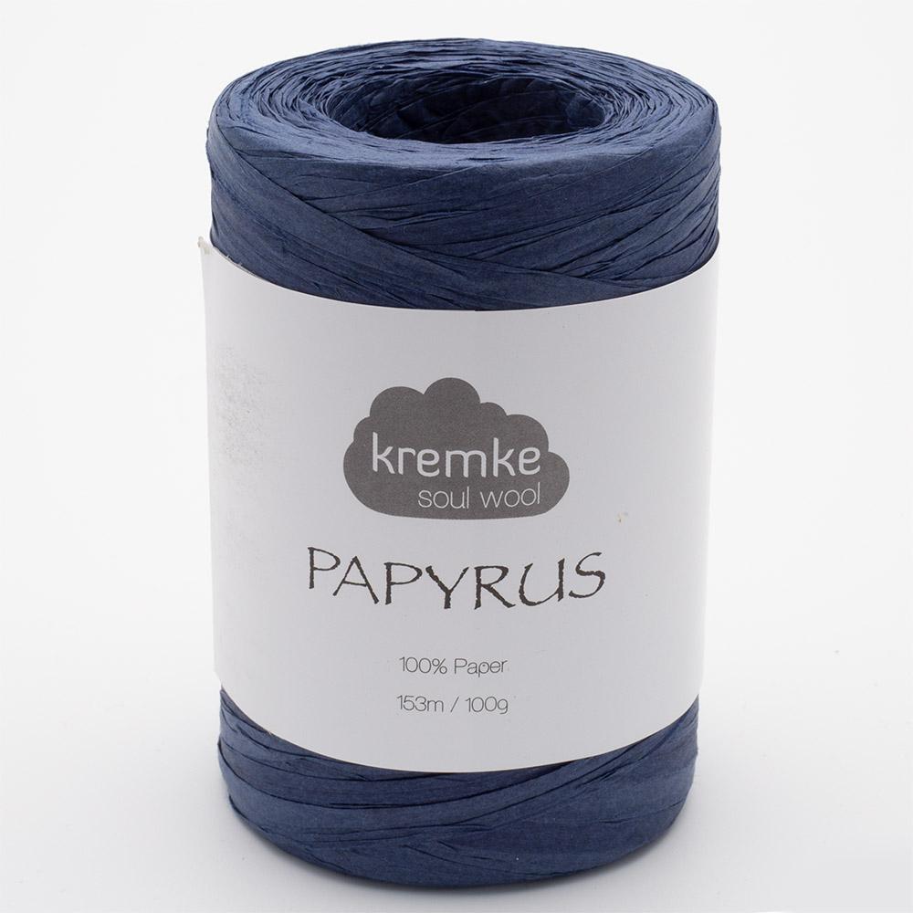 KREMKE SOUL WOOL Papyrus - 153 m / 100 g 2. barva: pruská modrá ( berlínská ), 4. číslo barvy: 22
