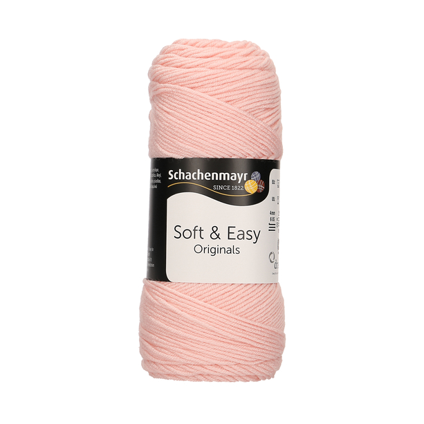 SCHACHENMAYR Soft & Easy - 235 m / 100 g 2. barva: růžová, 4. číslo barvy: 34