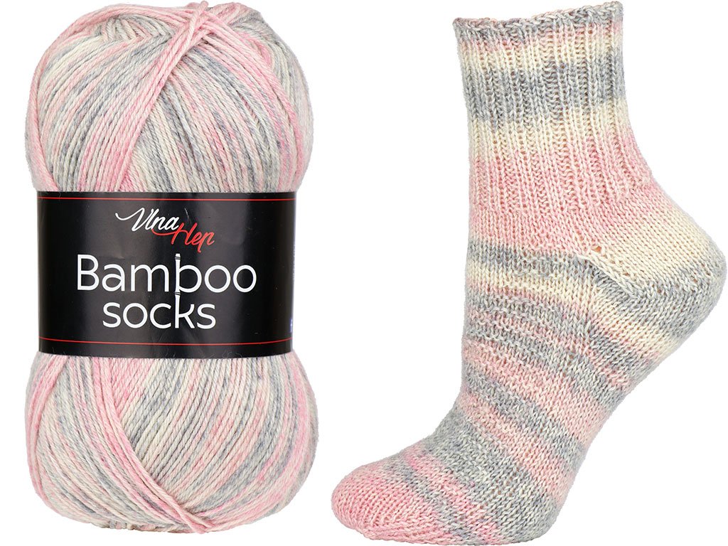VLNA-HEP Bamboo Socks - 400 m / 100 g 4. číslo barvy: 7903