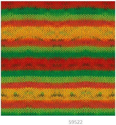 HIMALAYA Mercan Batik - 260 m / 100 g 4. číslo barvy: 59522