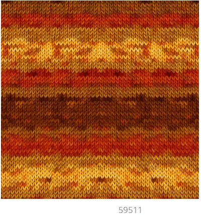 HIMALAYA Mercan Batik - 260 m / 100 g 4. číslo barvy: 59511